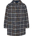 MarMar Frakke - Polyester/Uld - Olive - Navy Check