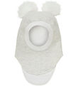 Huttelihut Elefanthue - Uld - 2-lags - Snow White m. Kvaste