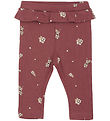 Fixoni Leggings - Rib - Wild Ginger
