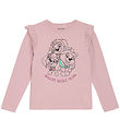 Minymo Bluse - Pale Mauve m. Paw Patrol