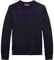 Polo Ralph Lauren Bluse - Uld - Navy