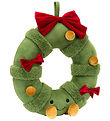 Jellycat Bamse - 37x44 cm - Decorated Christmas Wreath