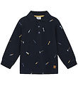 Hust and Claire Polobluse - Rib  Stevie - Navy m. Værktøj