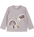 Hust and Claire Bluse - Alma - Purple Dove m. Palietter