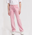 Juicy Couture Velourbukser - Tonal Wide - Pink Nectar
