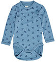 Hummel Body L/Æ - Uld - HmlBambo - Blue Shadow