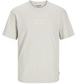 Jack & Jones T-shirt - JjHakkai - Moonbeam