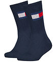 Tommy Hilfiger Strømper - 2-pak - Navy