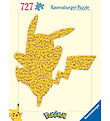 Ravensburger Puslespil - 727 Brikker - Pokémon Shaped Pikachu