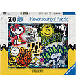 Ravensburger Puslespil - 500 Brikker - Snoopy And Friends