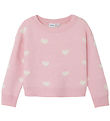Name It Bluse - Strik - NmfOdessa Ls Knit - Roseate Spoonbill