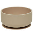 OYOY Skål - Enkei Suction - Silikone - Beige