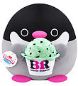 Snackles Bamse - 50 cm - Pingvinen Penelope m. Baskin Robbins