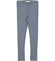 MarMar Leggings - Rib - Modal - Stormy Blue