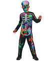 Rubies Udklædning - Bonesky Graffiti Skeleton