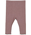 Name It Leggings - Uld - Rib - NbfWossa - Purple Dove