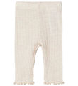 Name It Leggings - Uld - Rib - NbfWossa - Lilac Ash
