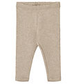 Wheat Leggings - Rib - Maddy - Gravel Melange