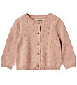 Wheat Cardigan - Strik - Maia - Moonlight Rose m. Hulmønster
