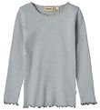 Wheat Bluse - Rib - Reese - Cloudy Sky