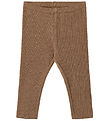 Wheat Leggings - Rib - Jules - Coffee Melange