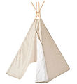 Kids Concept Legetelt - Tipi Stripe - Blå/Hvid