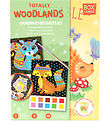 BOX CANDIY Kreasæt - Vandfarvekunstsæt - Totally Woodlands