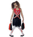 Smiffys Udklædning - Zombie Cheerleader - Sød/Sort