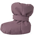 Name It Overtrækssko m. Fleece - NmnSnow10 - Grape Shake