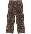 The New Jeans - Denim - TnLolo - Feather Gray m. Leopardprint
