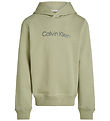 Calvin Klein Hættetrøje - Logo Reg. Terry - Misty Vale