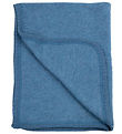 Joha Tæppe - Uld - 75x100 cm - Denim blå