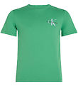 Calvin Klein T-Shirt - Chest Monogram - Vintage Green