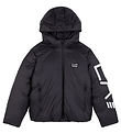 EA7 Dynejakke - Armani Blue m. Hvid
