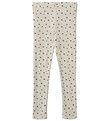 Fliink Leggings - Kelly - Sandshell m. Sløjfer