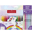 Faber-Castell Tuscher - 24 stk. - Unicorn Pastel