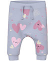Name It Trousers - NbfVandora - Icelandic Blue/Hearts