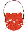 Mini Rodini Skuldertaske - Cat Fuzzy Mini - Rød