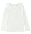 Name It Bluse - Uld - NmfWang - Snow White m. Flæse/Hulmønster 