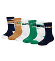 Nike Strømper - Cushioned - Dri-Fit - 6-pak - Grøn/Navy/Hvid/Bru