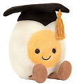 Jellycat Bamse - 14x9 cm - Amuseables Boiled Egg Graduation