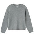 Name It Bluse - Strik - NkmVimmy - Grey Melange