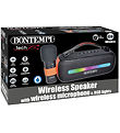 Bontempi Højtaler m. Mikrofon/Lys - 31 cm - Trådløs