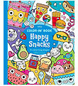 Ooly Malebog - Color-in' Book - Happy Snacks