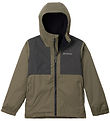 Columbia Regnjakke m. Fleece - Rainy Trails II - Stone Green