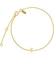 Design Letters Armbånd - Y - 18K Guldbelagt