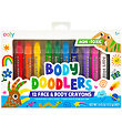 Ooly Farver til Kroppen - 12 stk - Face & Body Crayons