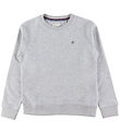 Gant Sweatshirt - Shield C-Neck - Light Grey Melange