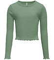 Kids Only Bluse - KogFenja - Hedge Green