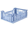 Aykasa Foldekasse - 40x30x15 cm - Midi - Baby Blue